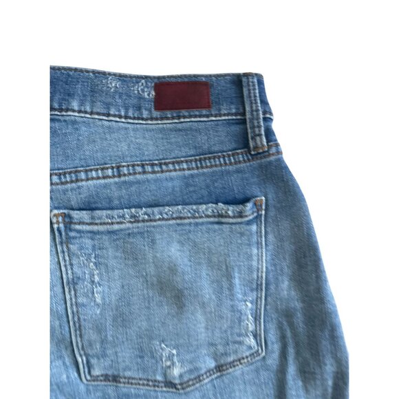 WHETHERLY Frayed Cutoff Denim Shorts Size US 4 / 27 - Picture 3 of 10